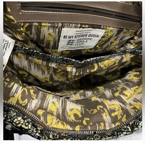 George Gina & Lucy Shoulder Bag - Turquoise - Hand Bag - Purse - Bohemian - Y2K - Picture 9 of 16